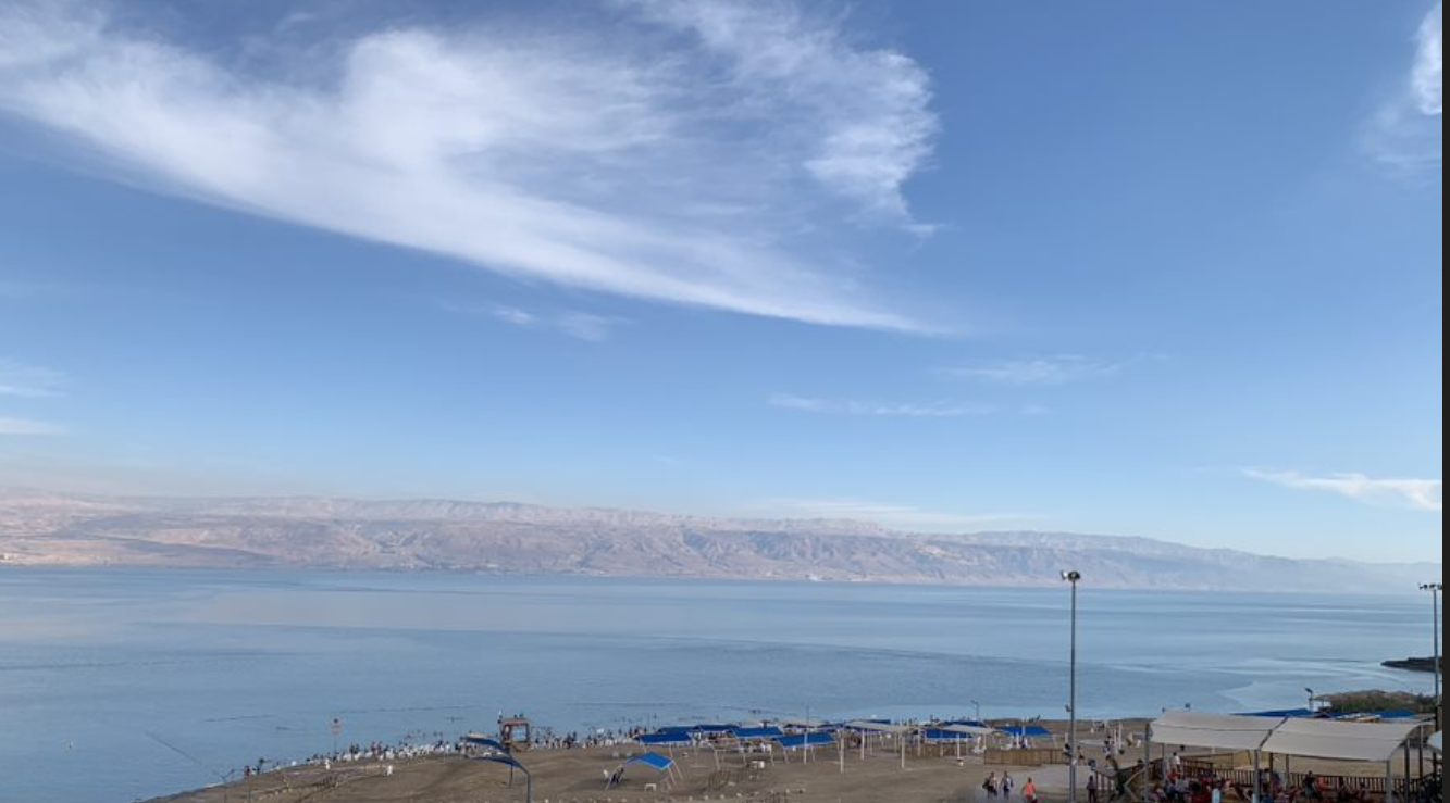 Dead Sea, Rev'd Sue Martin